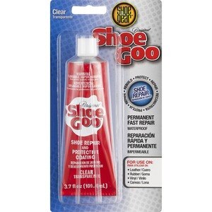 Shoe Goo Original Shoe Repair Adhesive Glue & Protective Coating,  Waterproof, Clear, 109.4-mL