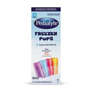 Pedialyte Electrolyte Freezer Pops, 16 Ct , CVS