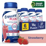 Ensure Plus Nutrition Shake Ready-to-Drink 8 fl OZ, 6 CT, thumbnail image 1 of 13