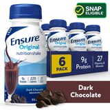 Ensure Original Nutrition Shake, 6 CT, thumbnail image 1 of 5