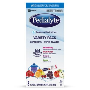  Pedialyte  Electrolyte Powder Variety  0.3 oz, 8CT 