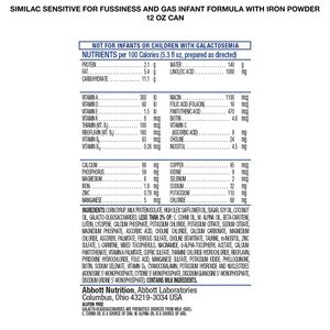 similac sensitive ready to feed formula