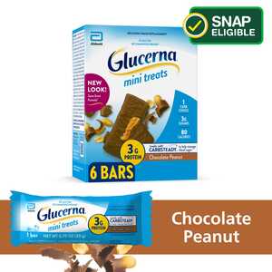 Glucerna Mini Treats Snack Bars 0.7 OZ, 6 CT