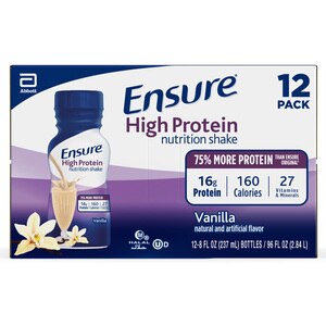 Ensure High Protein Nutrition Shake Ready-to-Drink 8 fl oz, 12CT
