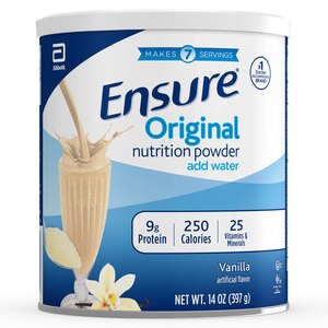 Ensure Original - Polvo nutritivo para preparar batido de vainilla, 14.1 oz, 1 u.