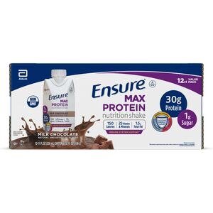 Ensure Max Protein Nutrition Shake, Milk Chocolate, 11 OZ, 12 Ct , CVS