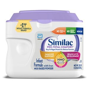 Similac Pro-Total Comfort Non-GMO with 2'-FL HMO Infant Formula with Iron Powder 1CT