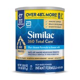 Similac 360 Total Care Infant Formula, Powder 30.8-oz Can, thumbnail image 1 of 15