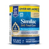 Similac 360 Total Care Infant Formula, Powder 30.8-oz Can, thumbnail image 5 of 15