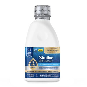 Similac 360 Total Care Liquid Infant Formula, Non-GMO, 33.28 Oz - 32 Oz , CVS