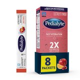 Pedialyte Fast Hydration Powder Packets, 8 CT, thumbnail image 1 of 9
