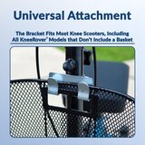 KneeRover Knee Walker Basket Accessory with Handle, thumbnail image 4 of 6