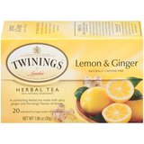 Twinings of London Lemon & Ginger Herbal Tea Bags, 20 ct, thumbnail image 4 of 5