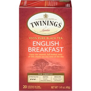 Twinings of London English Breakfast Pure Black Tea