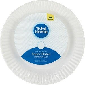 Just The Basics Green Label Paper Plates 9 Inch