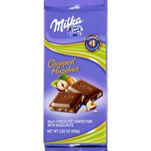 Milka - Chocolate, Chopped Hazelnut