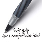 BIC Round Stic Grip Xtra Comfort Ballpoint Pens, 8 CT, thumbnail image 2 of 3