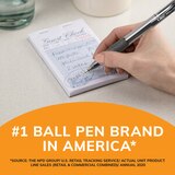 BIC Glide Bold Retractable Ballpoint Pens, 1.6mm Point, Black, 2-Pack, thumbnail image 4 of 5