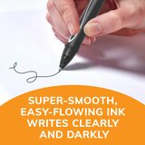 BIC Gel-ocity Quick Dry Gel Pen, Medium Point (0.7mm) Blue, 2 ct, thumbnail image 4 of 6