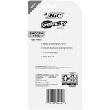 BIC Gel-ocity Smooth Stic Gel Pen, Fine Point (0.5mm), Black, 4 ct, thumbnail image 2 of 3