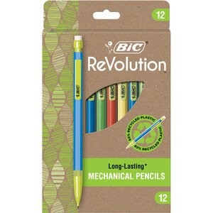 BIC ReVolution #2 Mechanical Pencil, 0.7mm Lead, Assorted Colors, 12 Ct , CVS