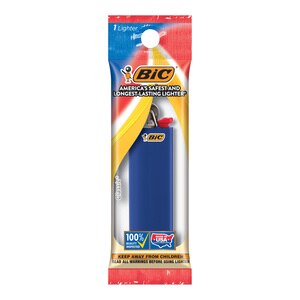 BIC Classic Lighters, Pocket Style, Safe Child-Resistant, Assorted Colors