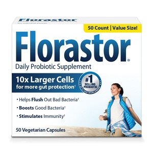 Florastor - Cápsulas probióticas, 50 u.