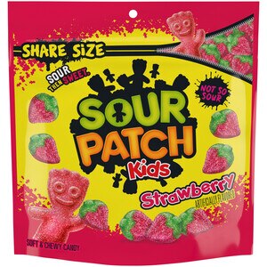 Sour Patch Kids Original Soft & Chewy Candy, Share Size Resealable Bag, 12 Oz , CVS