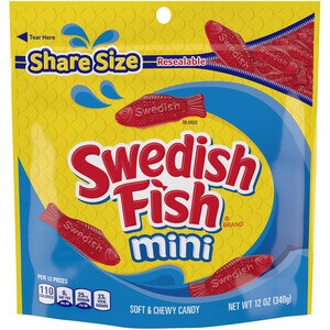 Swedish Fish Mini Soft & Chewy Candy, 12 Oz , CVS