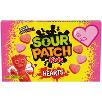 SOUR PATCH KIDS Hearts, Soft & Chewy Valentine Candy Hearts, 3.1 oz