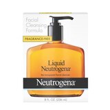 Liquid Neutrogena Fragrance-Free Mild Gentle Facial Cleanser, 8 OZ, thumbnail image 3 of 9
