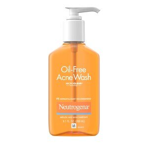 Neutrogena Oil-Free Salicylic Acid Acne Fighting Face Wash, 9.1 OZ