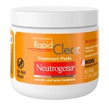 Neutrogena Rapid Clear Maximum Strength Acne Treatment Pads, 60CT, thumbnail image 1 of 9
