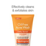 Neutrogena Oil-Free Acne Face Scrub with 2% Salicylic Acid, 4.2 OZ, thumbnail image 5 of 9