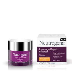 Neutrogena Triple Age Repair - Hidratante antienvejecimiento, FPS 25, 1.7 oz