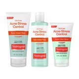 Neutrogena Oil-Free Acne Stress Control Power-Cream Wash, 6 OZ, thumbnail image 3 of 5