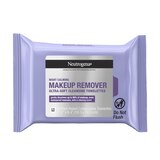 Neutrogena Makeup Remover Cleansing Towelettes Night Calming, 25/Pack, thumbnail image 1 of 21