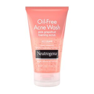 Neutrogena Oil-Free Acne Wash Pink Grapefruit Facial Scrub, 4.2 Oz , CVS