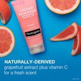 Neutrogena Oil-Free Acne Wash Pink Grapefruit Foaming Scrub, thumbnail image 4 of 9