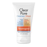 Neutrogena Clear Pore Cleanser/Mask, 4.2 OZ, thumbnail image 1 of 9