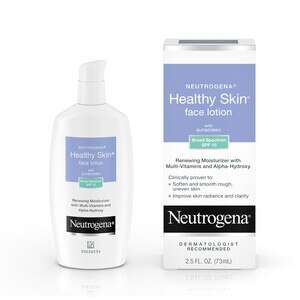 Neutrogena Healthy Skin - Hidratante facial, FPS 15, con vitamina C, 2.5 oz