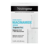 Neutrogena Hydro Boost+ Niacinamide Fragrance-Free Face Serum, 1 OZ, thumbnail image 1 of 14