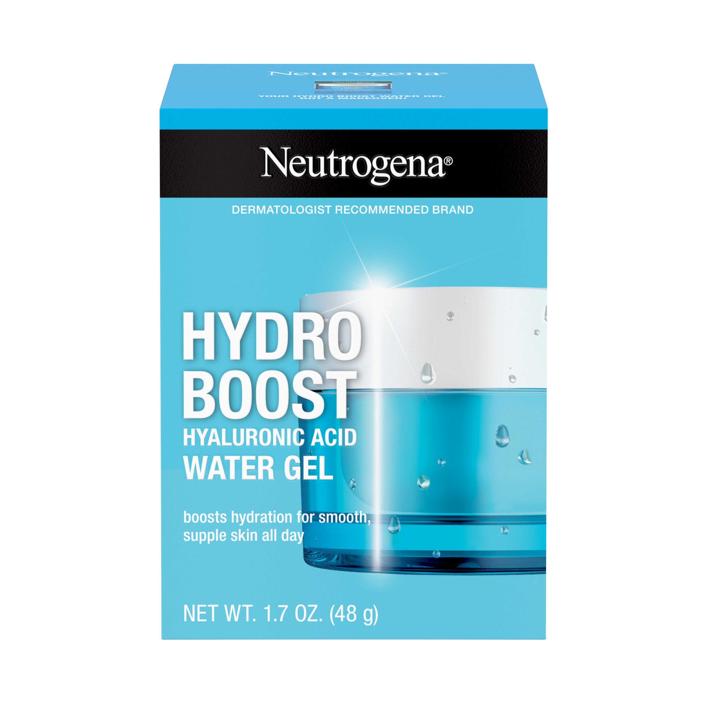 Neutrogena Hydro Boost - Hidratante en gel con ácido hialurónico, 1.7 oz