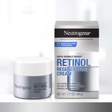 Neutrogena Rapid Wrinkle Repair Hyaluronic Acid & Retinol Cream, 1.7 OZ, thumbnail image 5 of 15