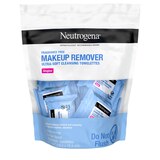 Neutrogena Fragrance-Free Makeup Remover Face Wipe Singles, 20CT, thumbnail image 1 of 10