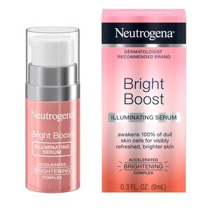 Neutrogena Bright Boost Face Serum with Neoglucosamine, 0.3 OZ
