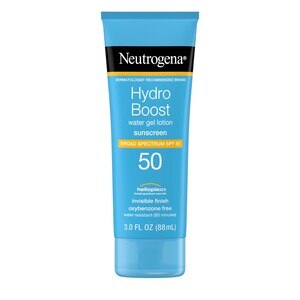 Neutrogena Hydro Boost Gel Moisturizing Sunscreen Lotion, SPF 50, 3 OZ