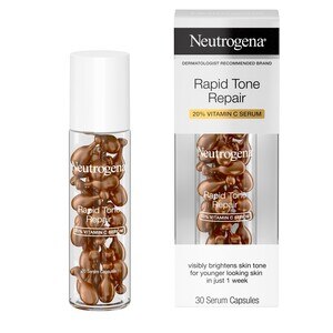  Neutrogena Rapid Tone Repair Brightening Vitamin C Serum, 30CT 