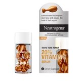Neutrogena Rapid Tone Repair 20% Vitamin C Face Serum Capsules, thumbnail image 1 of 14