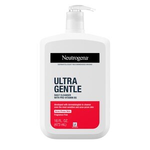 Neutrogena Ultra Gentle Daily Face Cleanser, Fragrance-Free, 16 OZ